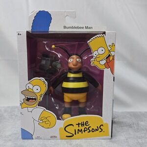 New The Simpsons BUMBLEBEE MAN 5" Action Figure Jakks Pacific
